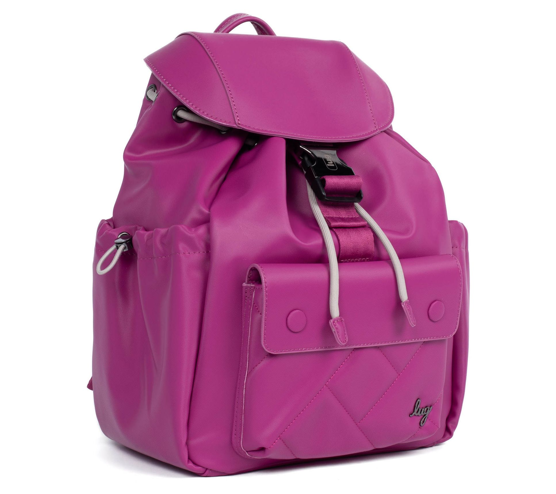 Lug Satin Luxe Medium Backpack Wiffle QVC