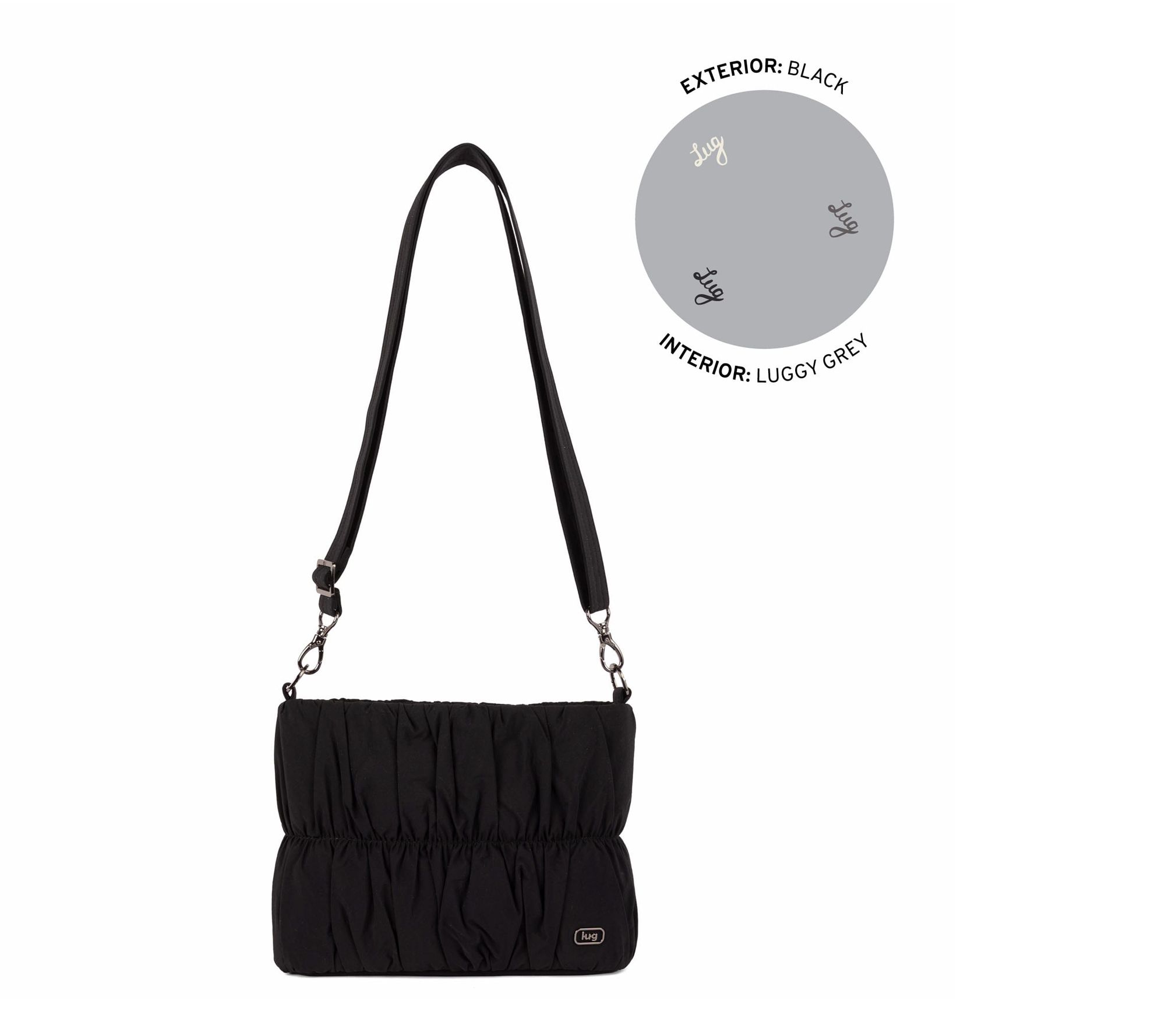 Lug Cloud Go Ruched Crossbody - Flounce