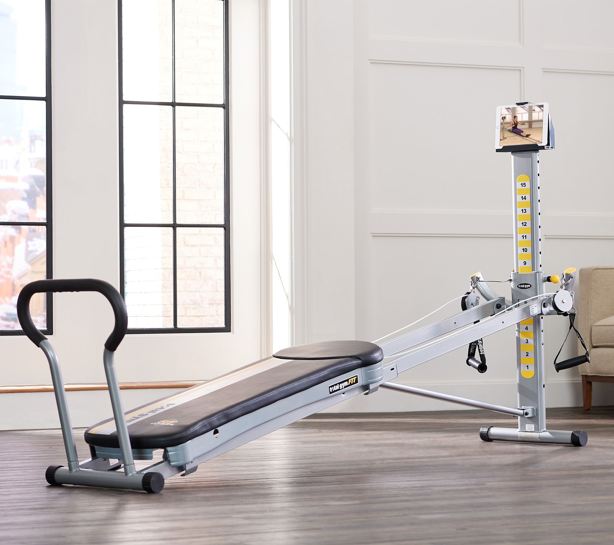 Total Gym FIT Ultimate 15 Levels of Resistance & Pilates Kit - QVC.com