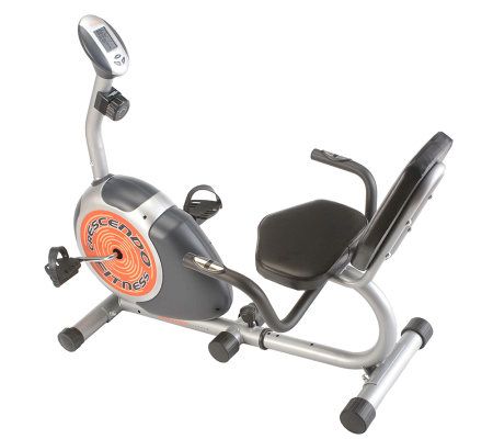 Crescendo Fitness Magnetic Resistance RecumbentExercise Bike - QVC.com