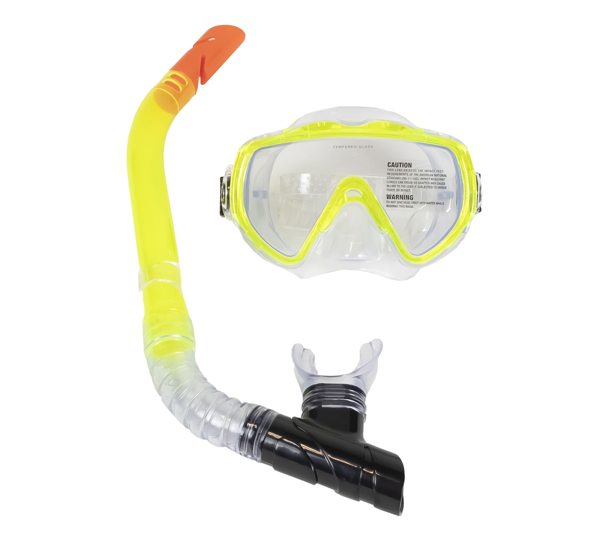 Swim Central Thermotech Mask & Snorkel Set for Youth & Adults