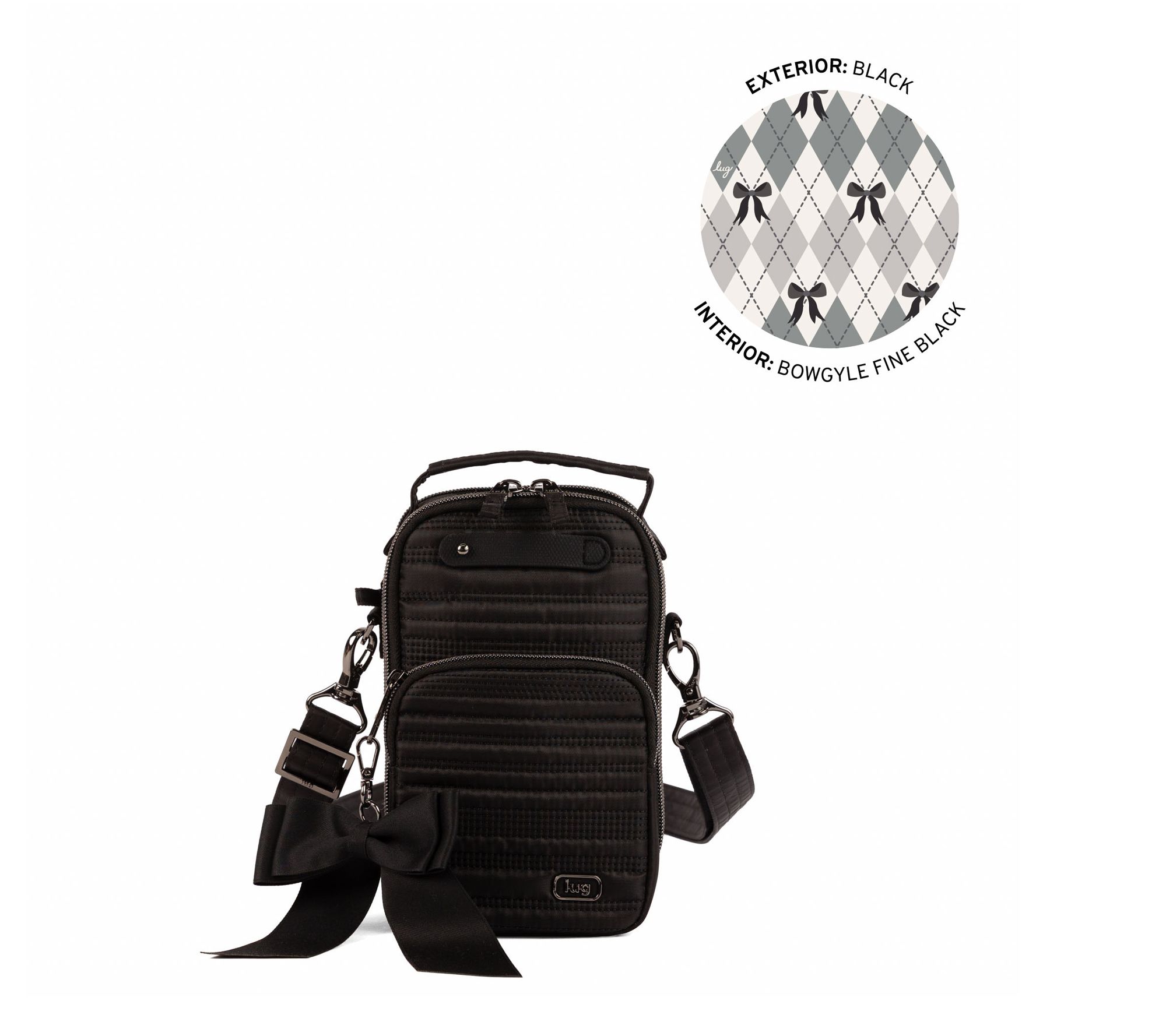  Lug Love Classic Crossbody w/ Bow-Skeeter Mini Bridge