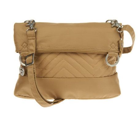 fold over shoulder bag