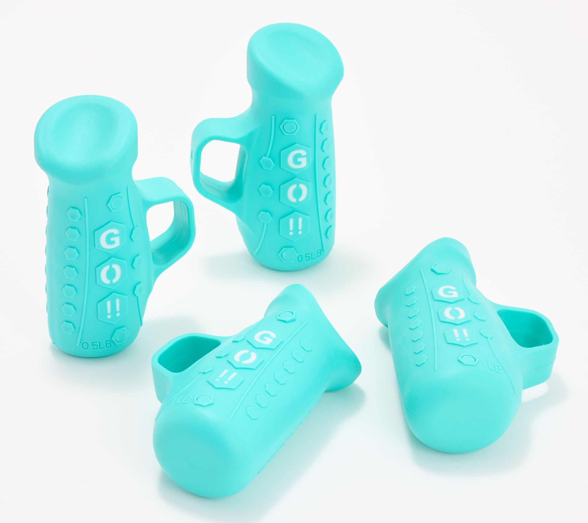 Egg Weights GO Set of (4) Pods 1-lb and 1/2-lb Weights