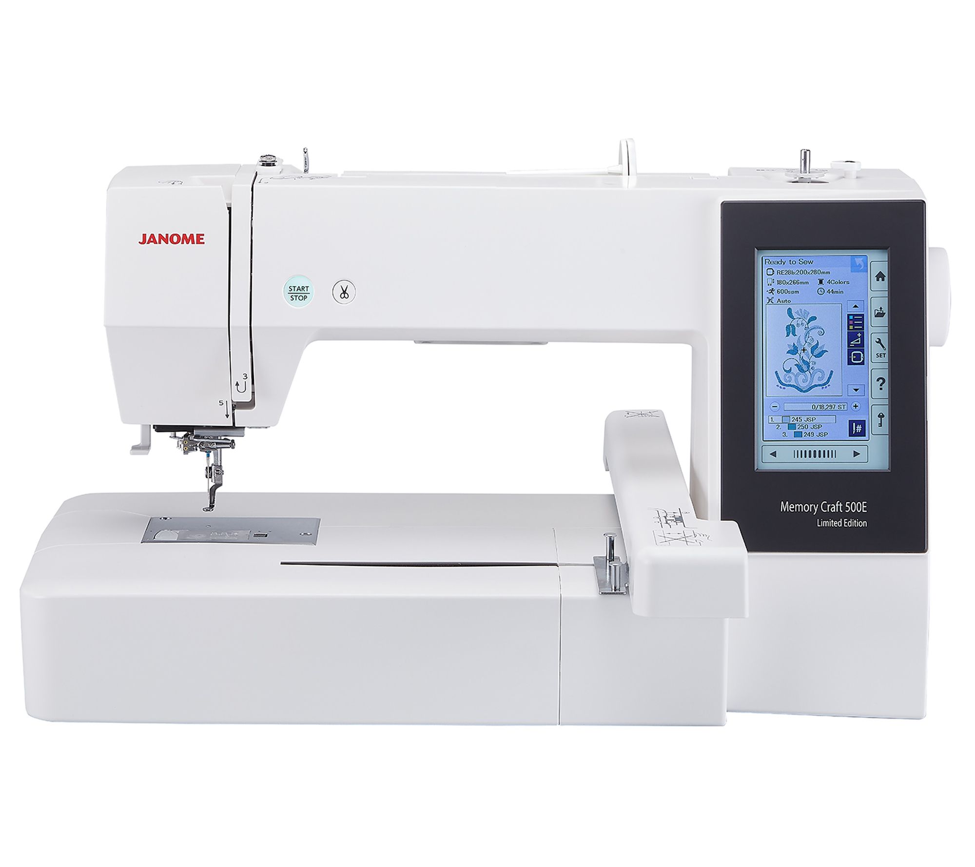 Janome Memory Craft 500E LE Embroidery Machine