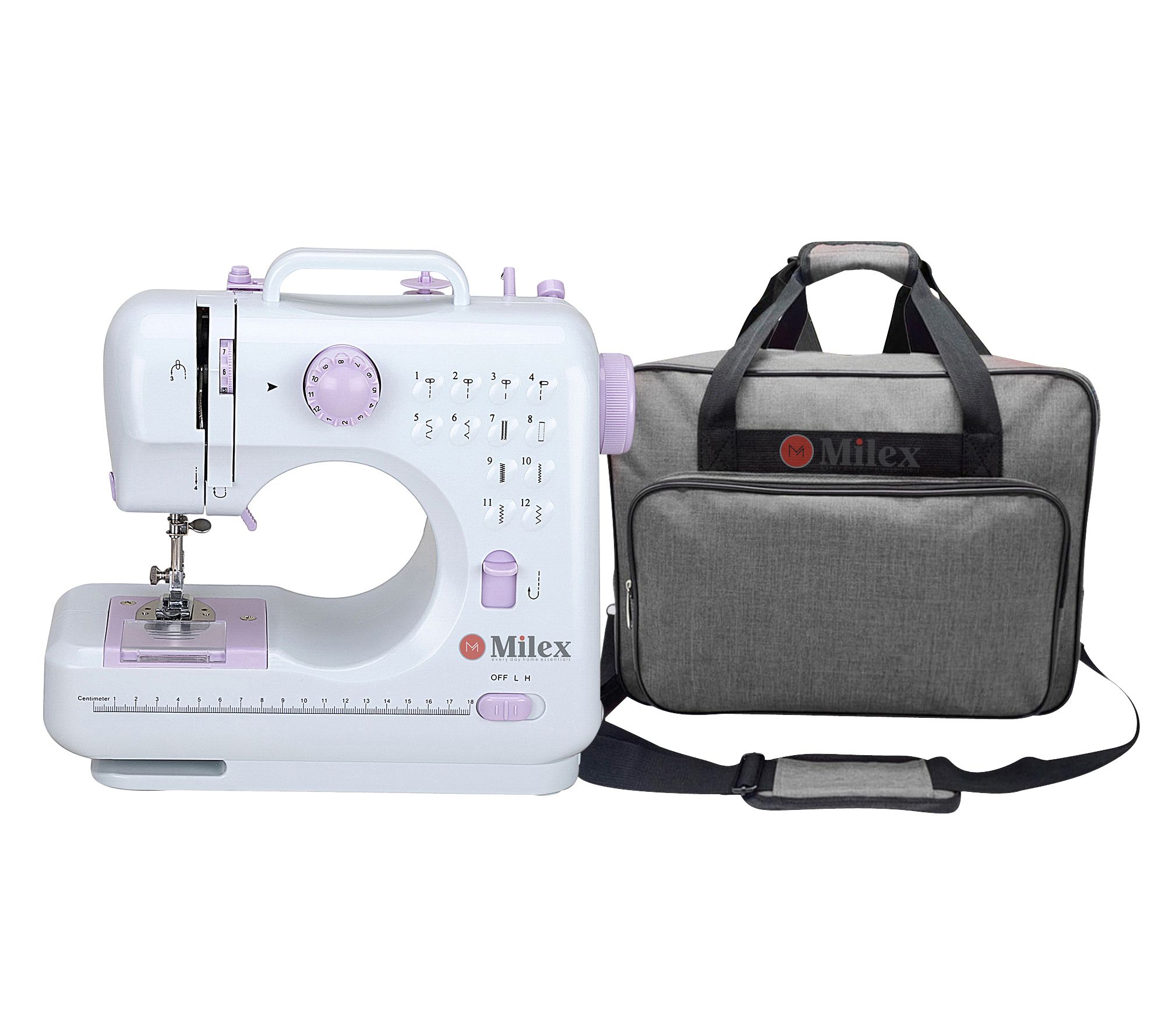 Milex Insta Stitch Mini Sewing Machine andCarrying Case