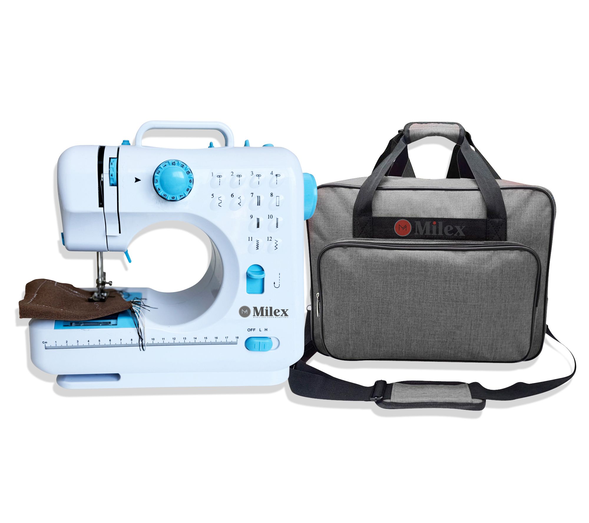Milex Insta Stitch Mini Sewing Machine andCarrying Case