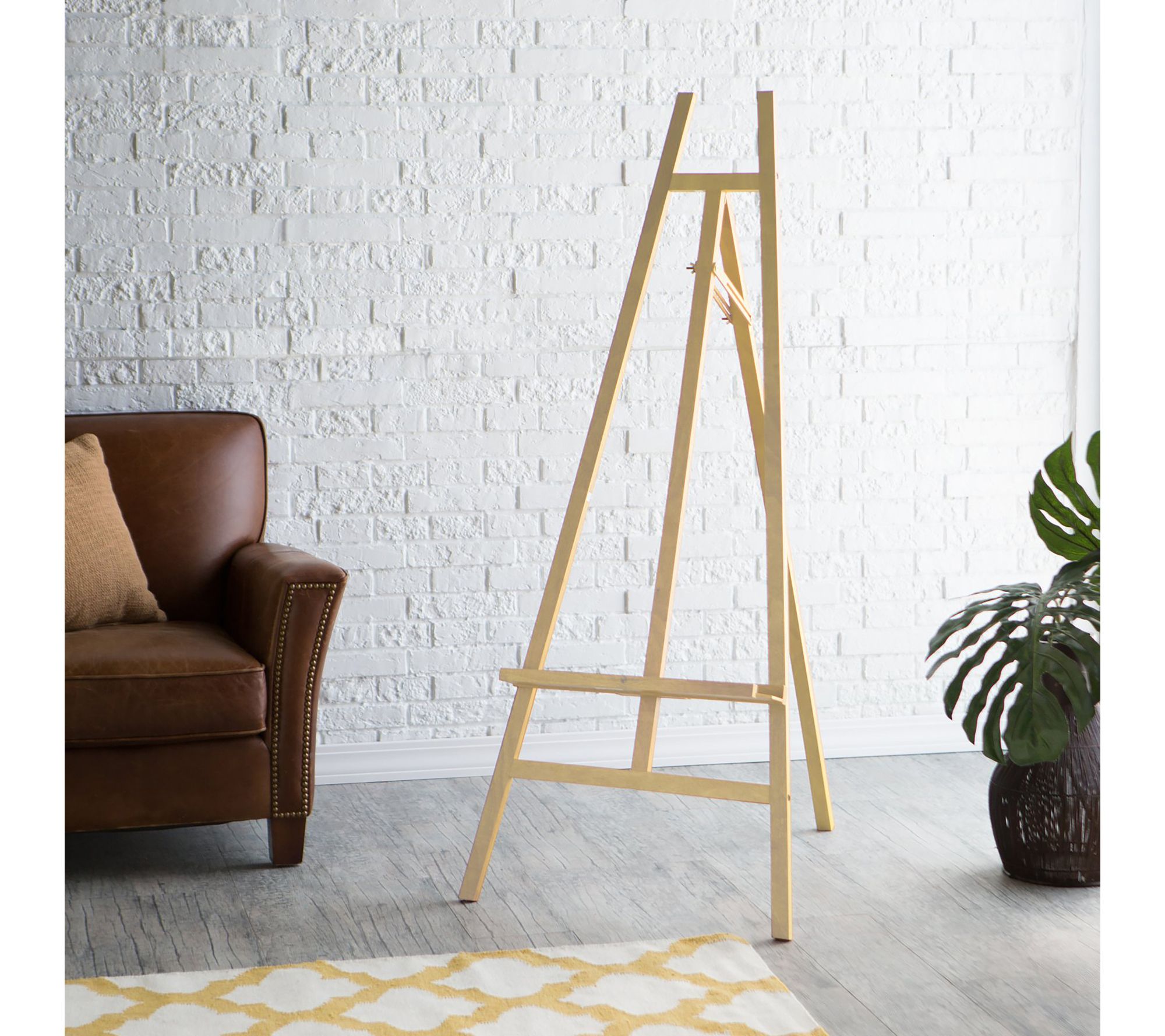 Studio Designs Wood Museum Display Art Lyre Easel