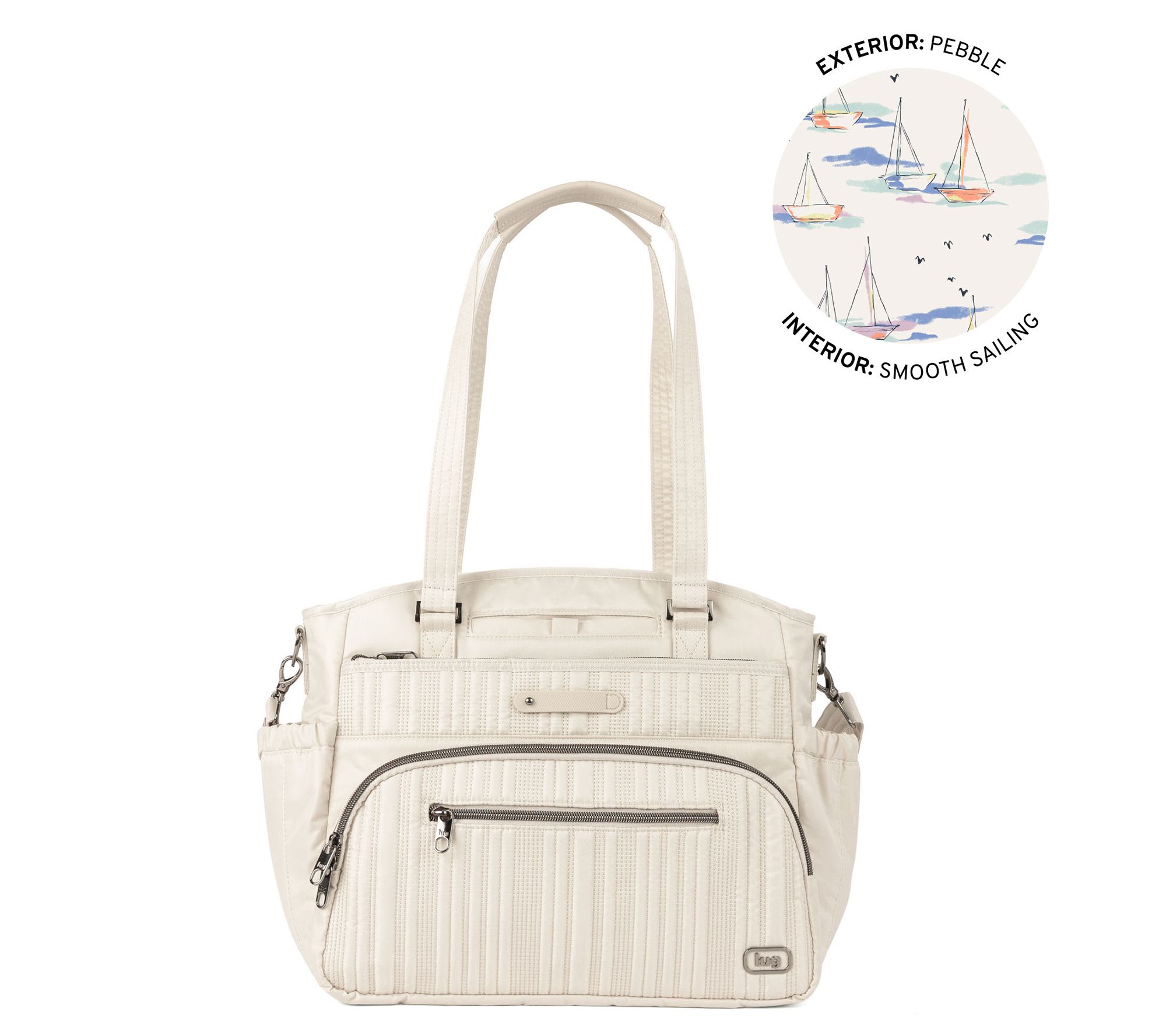 Lug Classic Quilted Crossbody & Tote - Windjammer