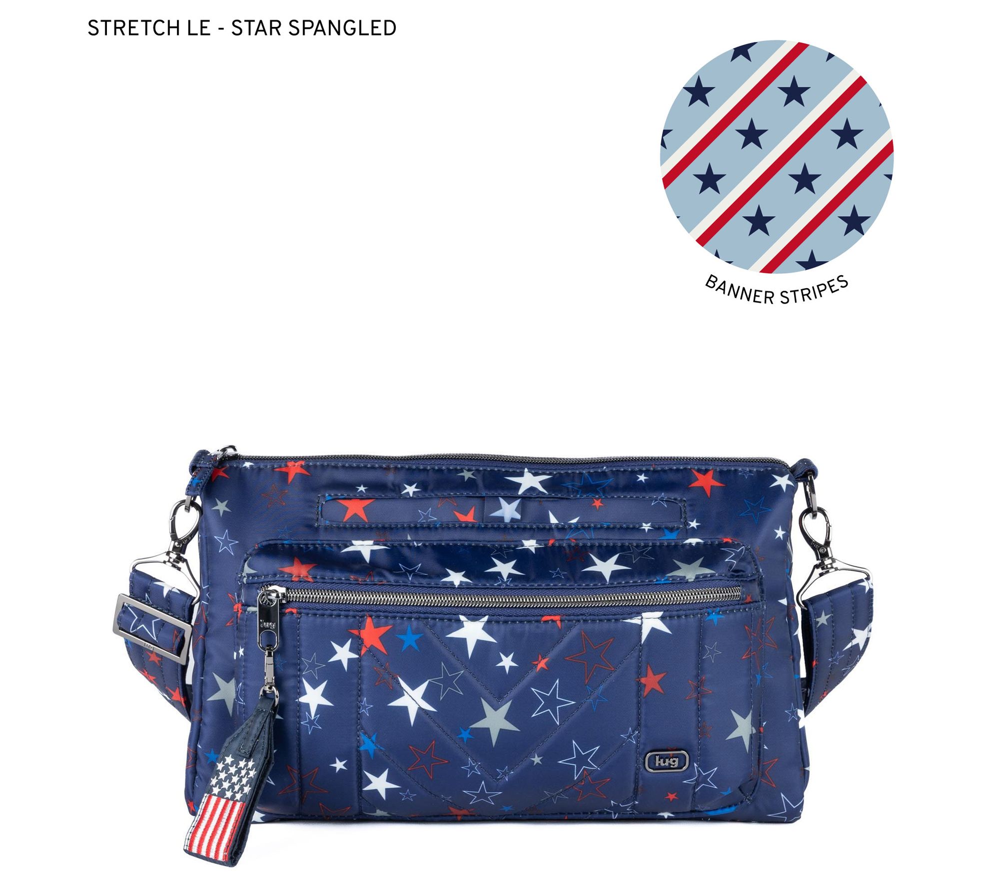  Lug Classic Patriotic Crossbody Bag - Stretch LE