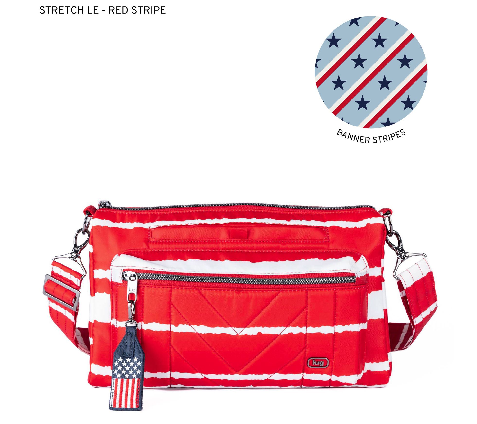 Lug Classic Patriotic Crossbody Bag - Stretch LE