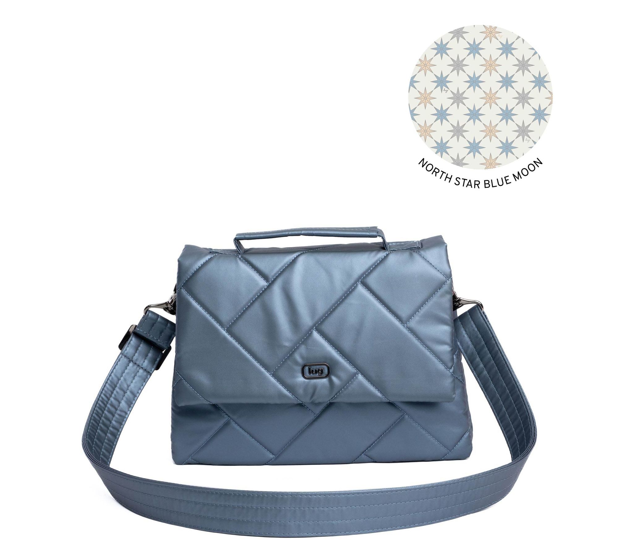 Lug Classic Quilted Crossbody with Top Handle - Plie 2