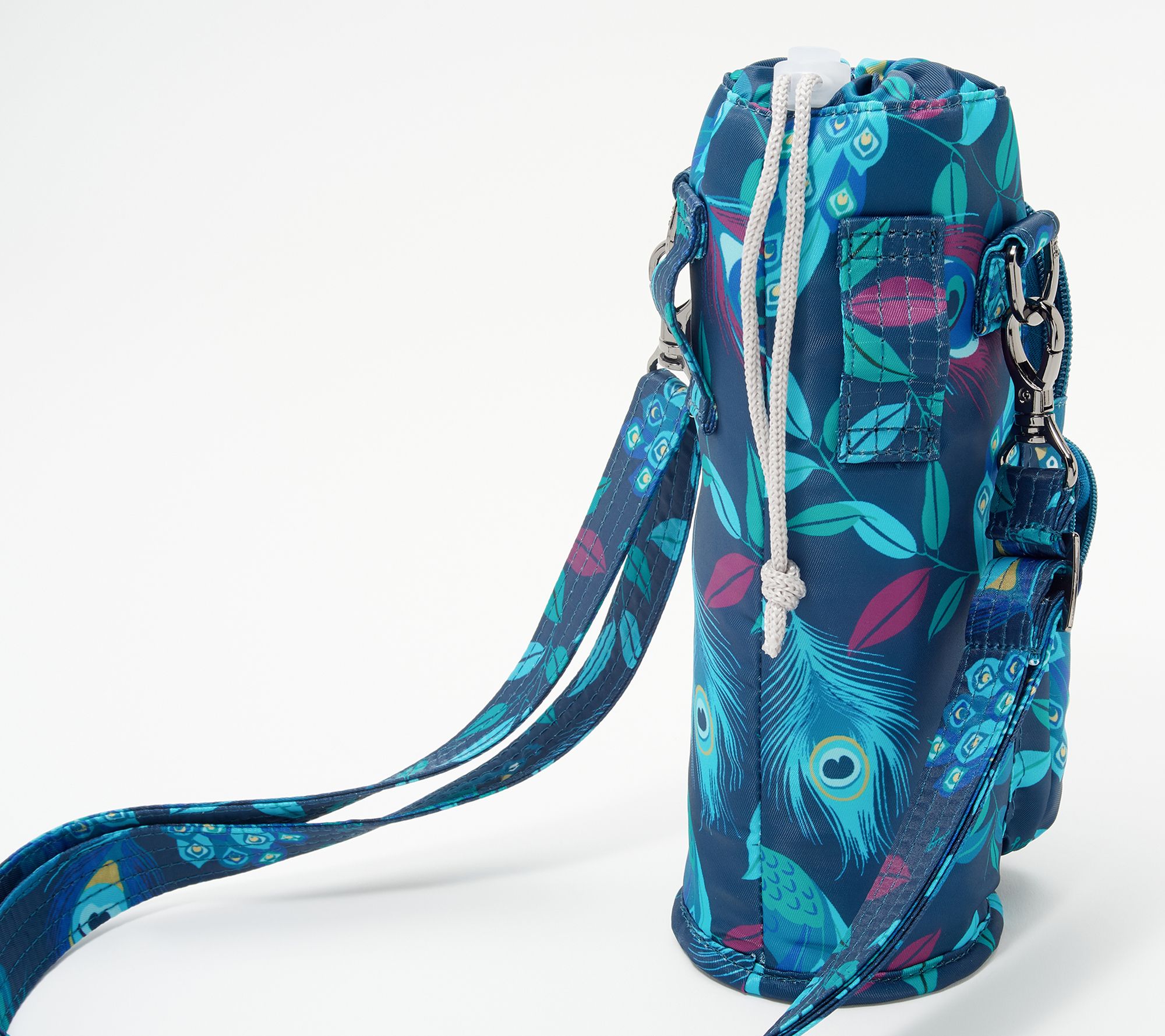 Lug Insulated Crossbody and Bottle Set - Huggie/Chuggie - QVC.com