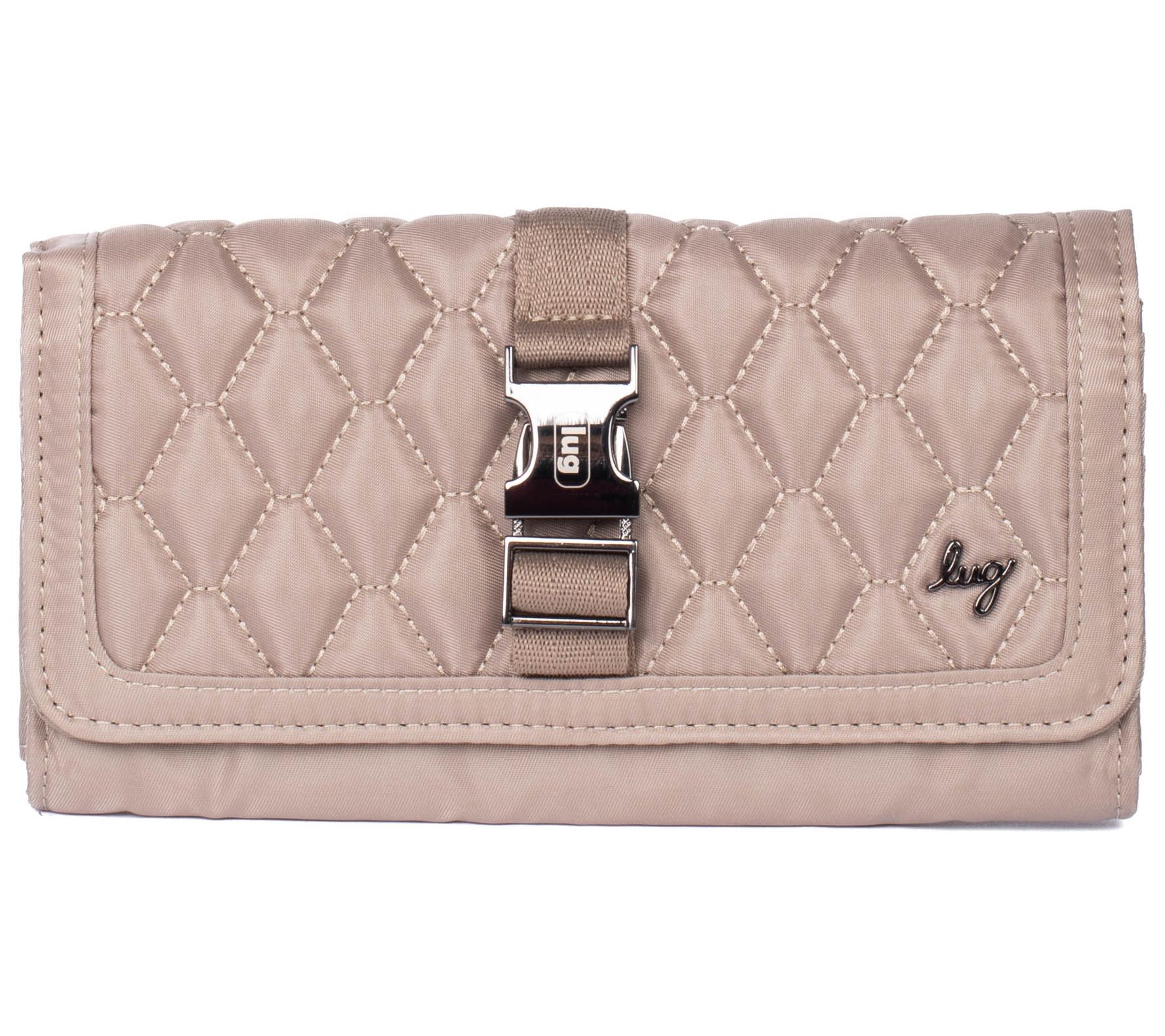 Lug Classic Quilted Wallet with Buckle Closure - Throttle
