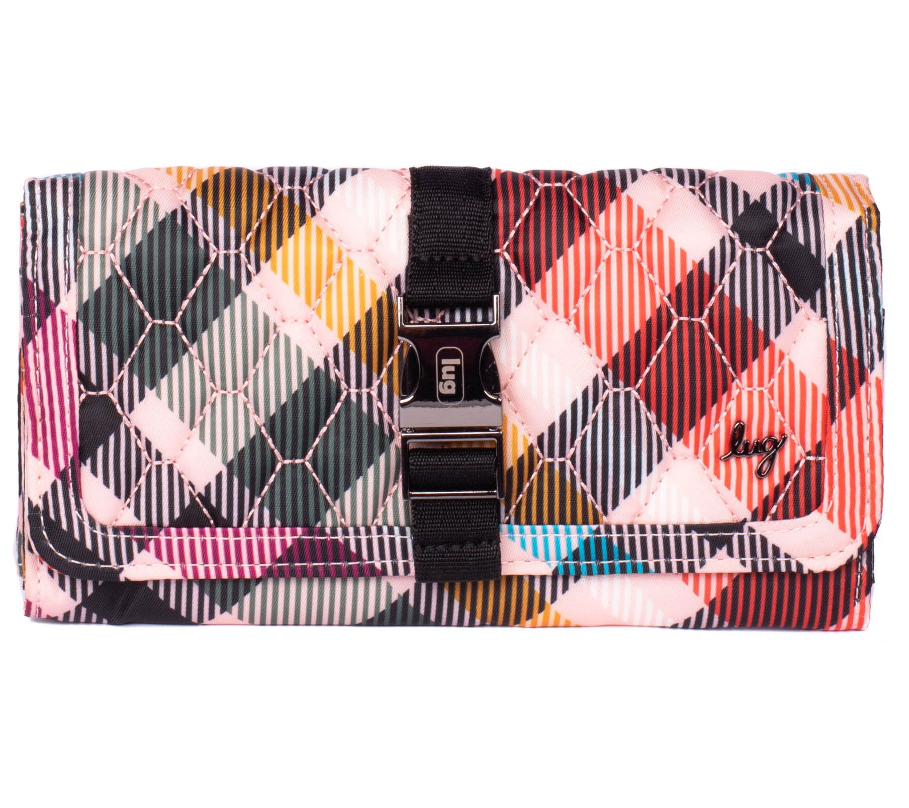 Lug Classic Quilted Wallet with Buckle Closure - Throttle