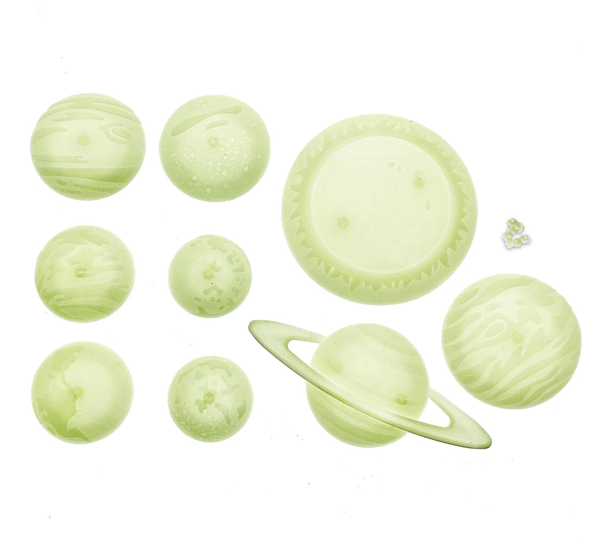 4M Glow 3D Solar System Glow In The Dark Complete Solar System