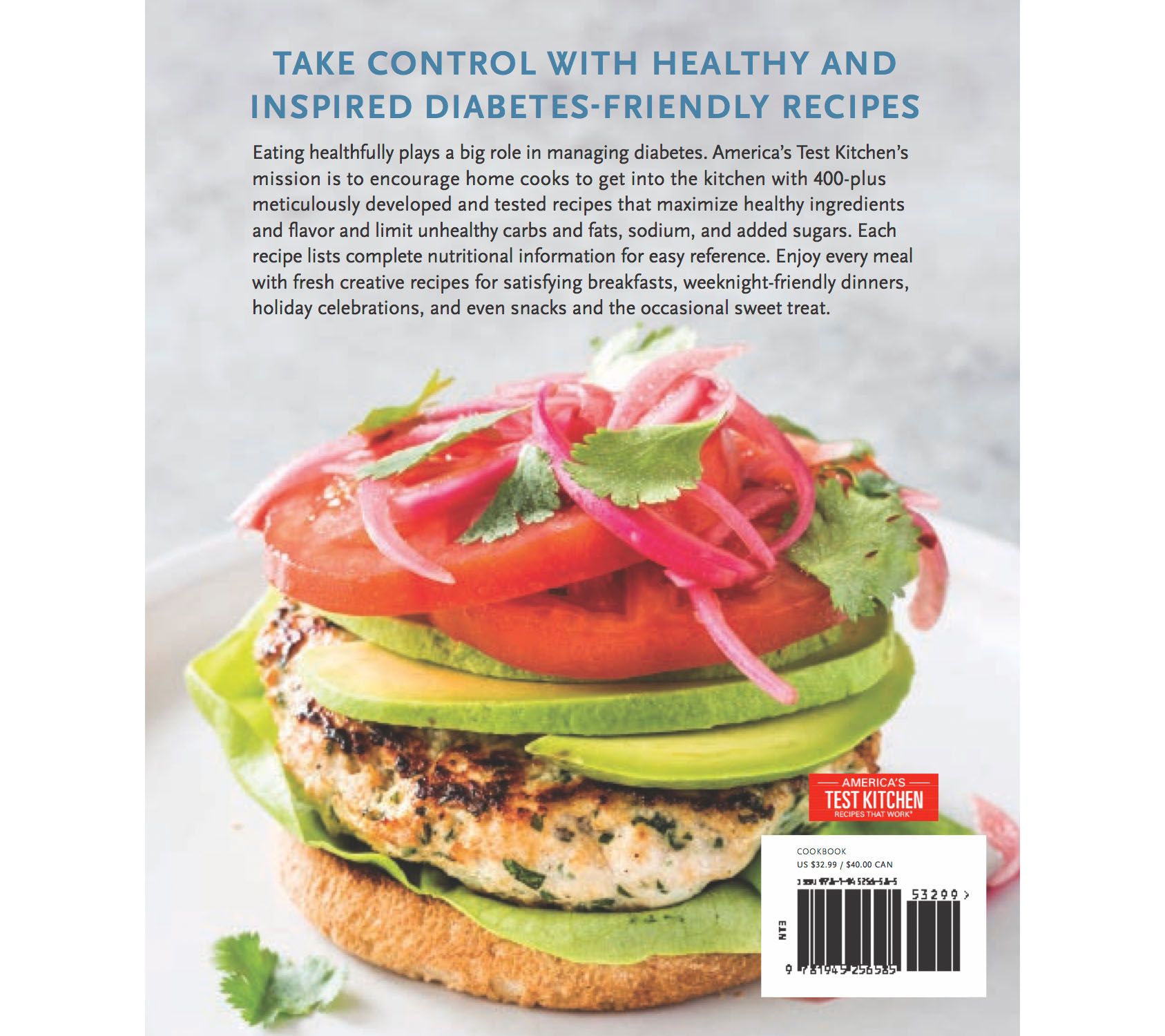 "The Complete Diabetes Cookbook" by America's Test Kitchen