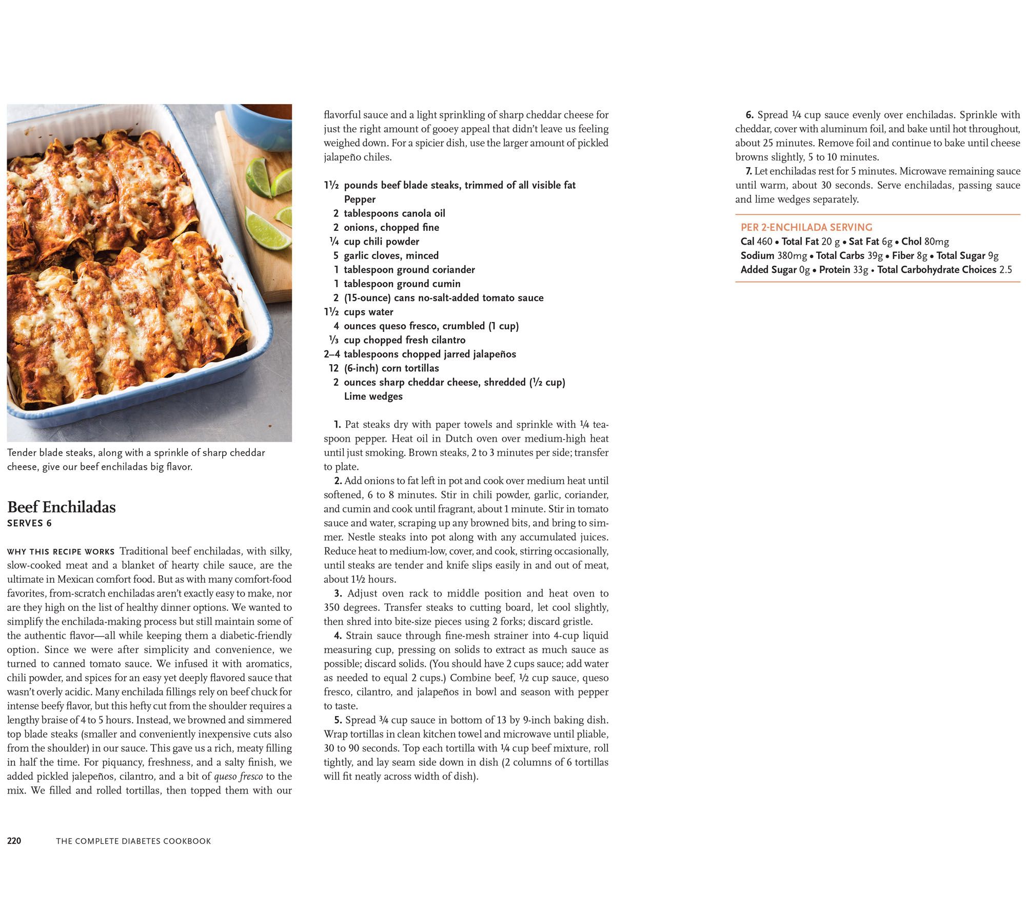 "The Complete Diabetes Cookbook" by America's Test Kitchen