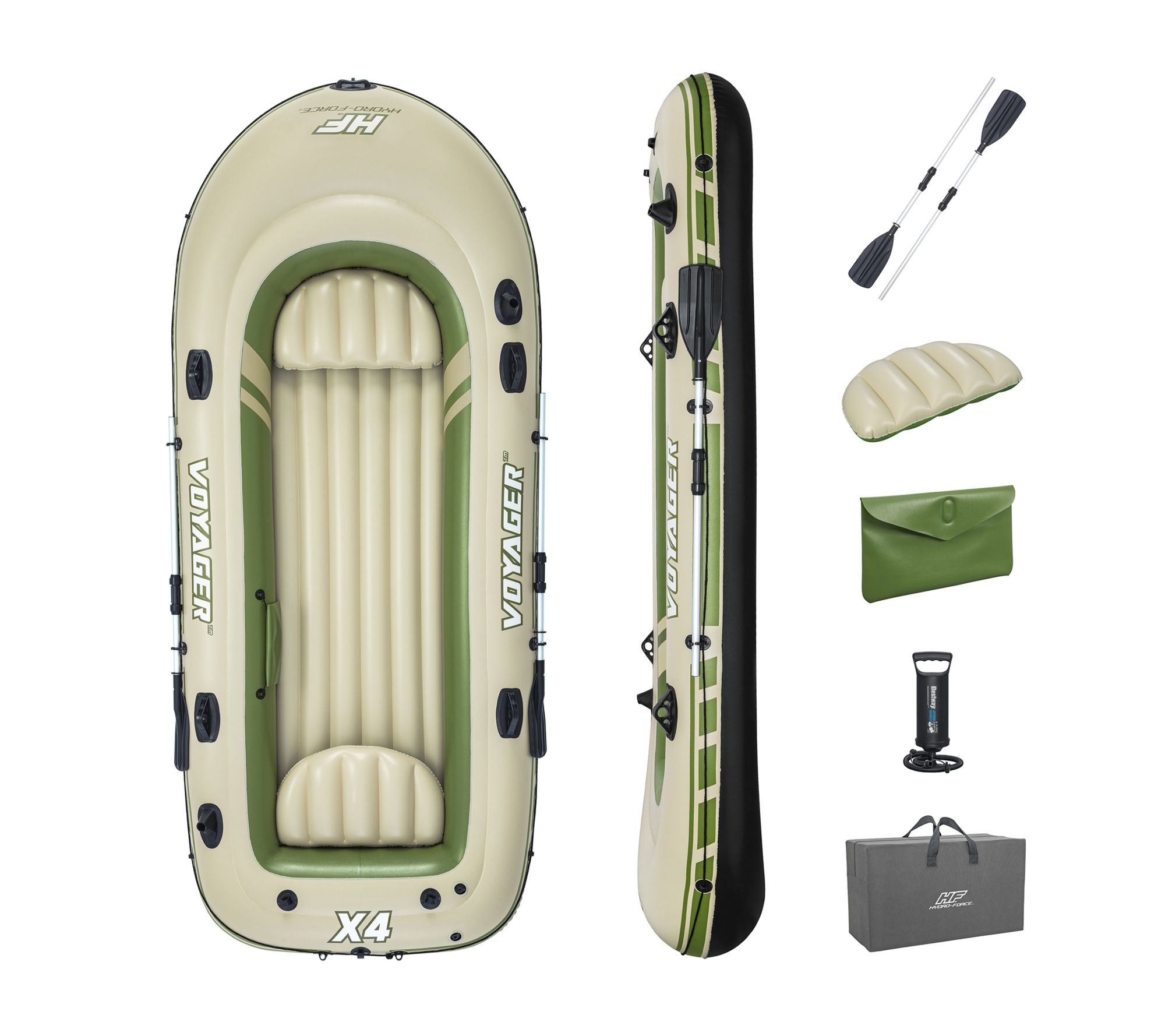 Bestway Hydro-Force Treck X3 Inflatable Raft Se - QVC.com