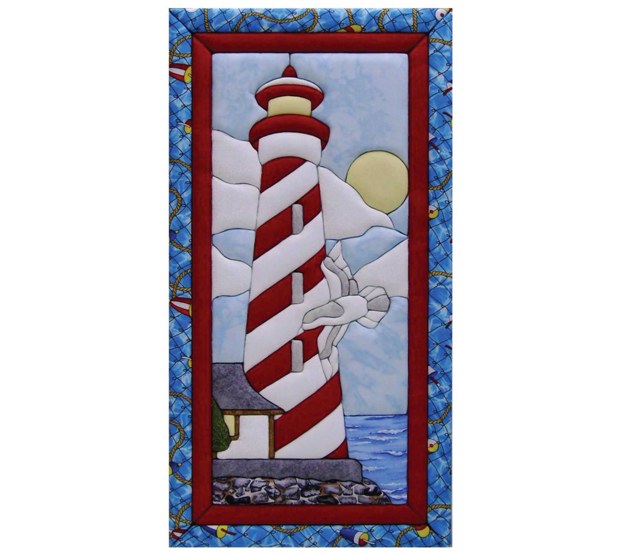 Quilt Magic No Sew Wall Hanging Kit - Lighthouse