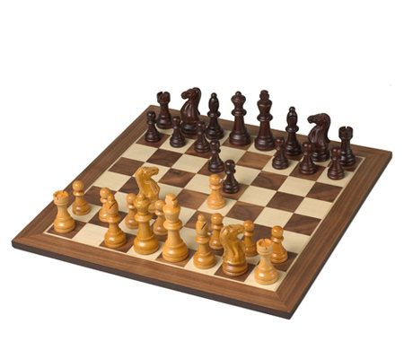 Excalibur XC6000WD10 Deluxe Wooden Chess Set — QVC.com