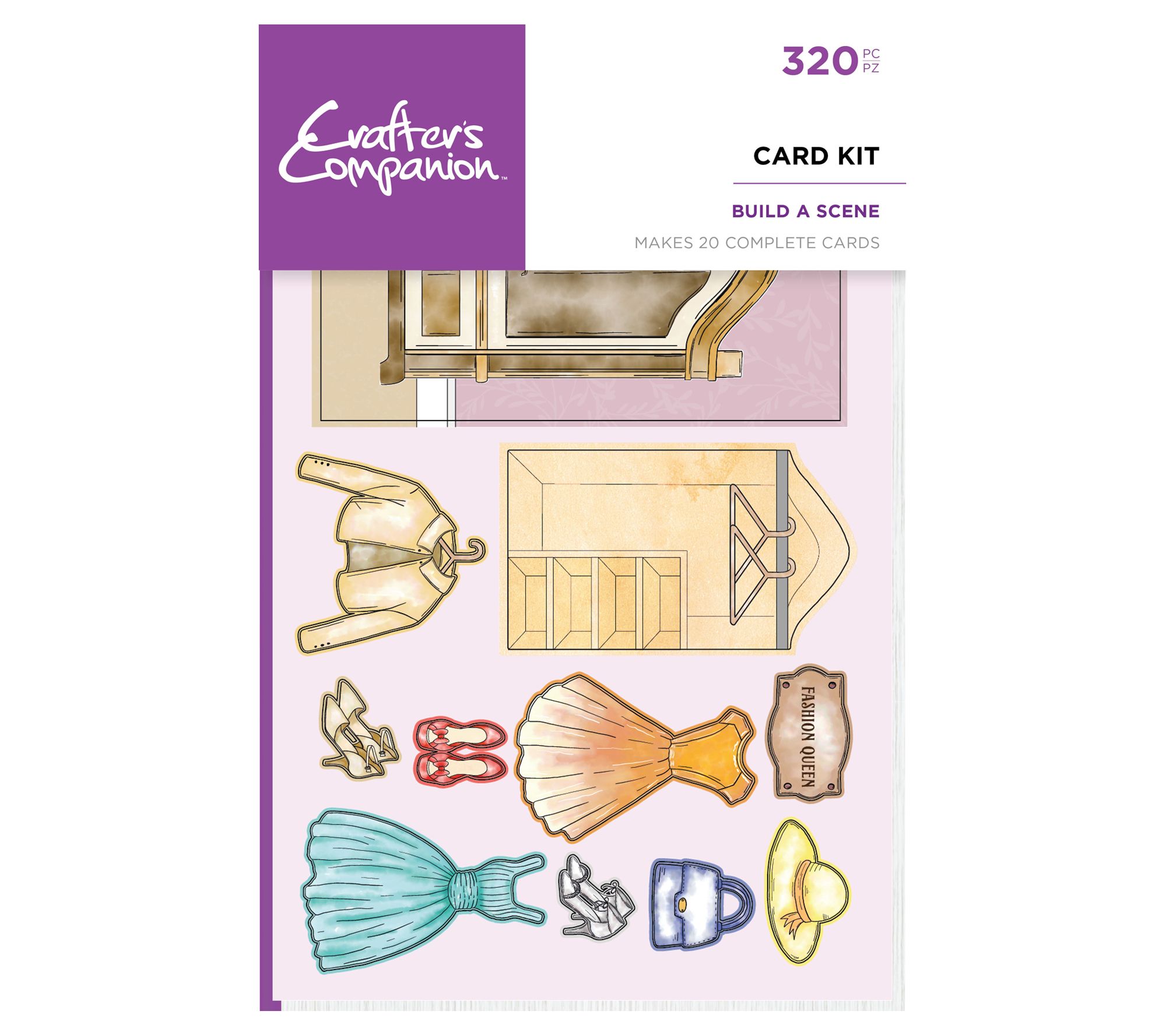 Crafter's Companion Build A Scene Cardmaking Ki t