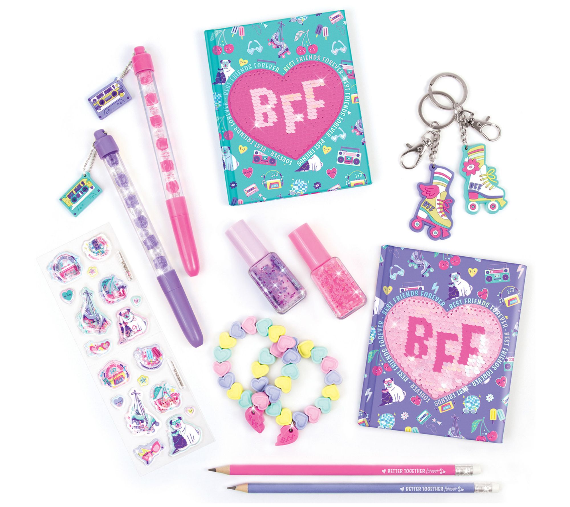 3C4G Besties Forever Stationery Set 13pc BFF Set