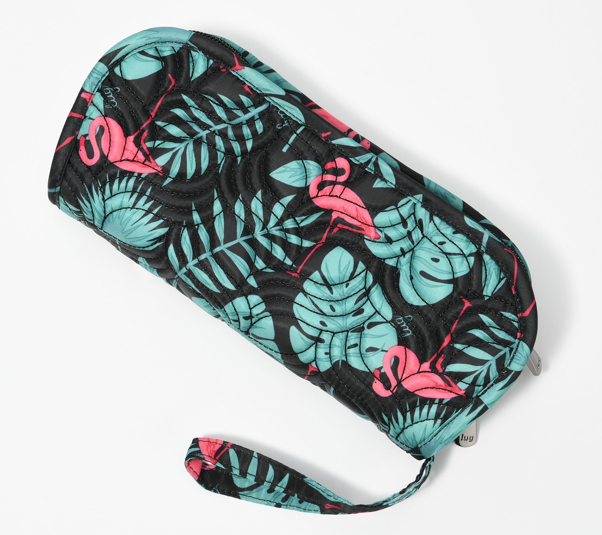 Lug FeltLined Organized Jewelry Clutch Flipper