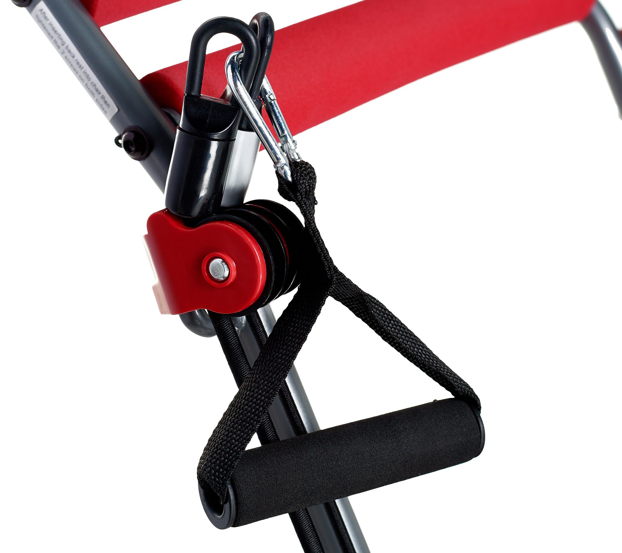 "As Is" Chair Gym Workout with 3 Levels of Resistance and 5 DVDs