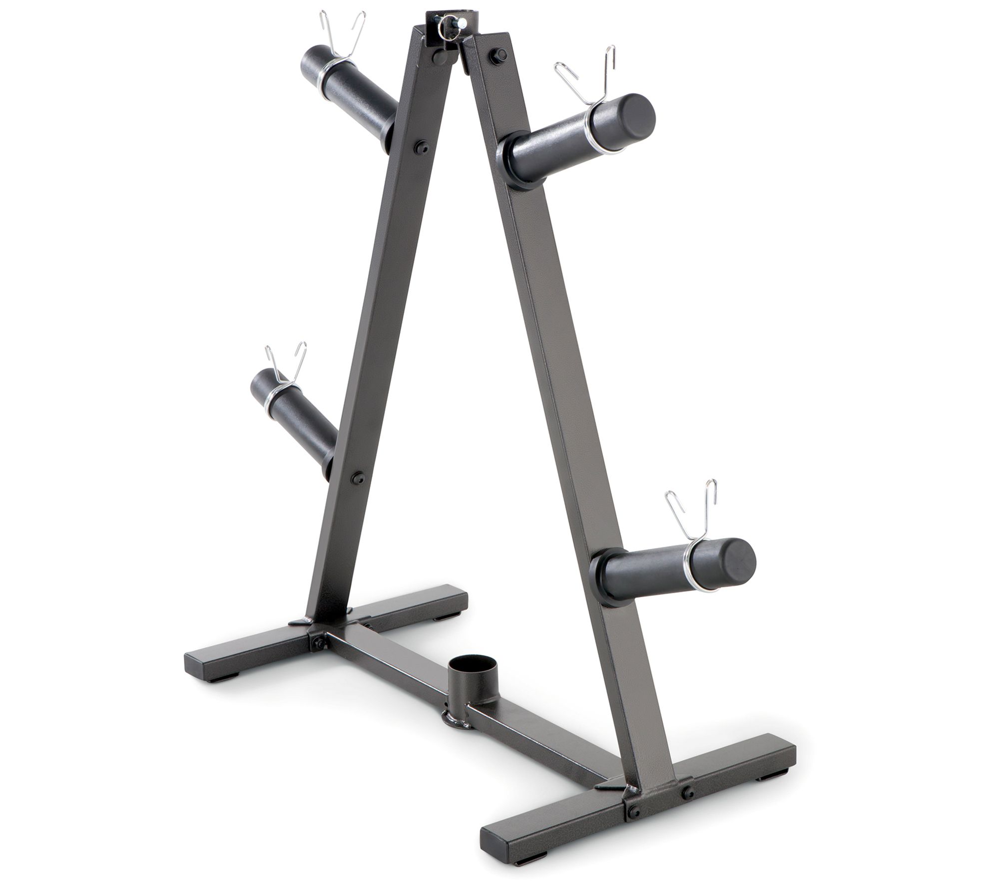 Marcy A-Frame Olympic Weight Plate Tree & Vertical Bar Holder