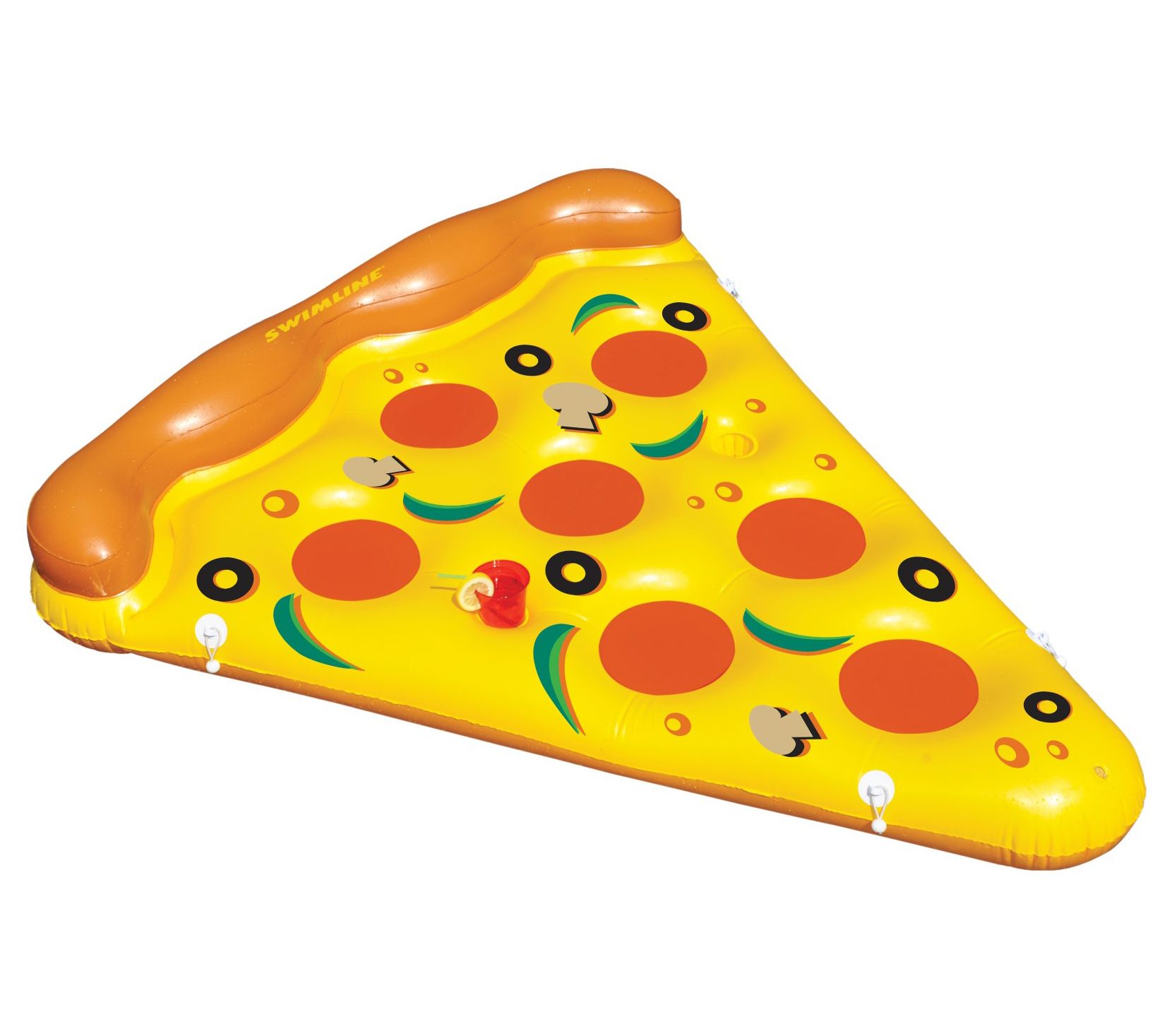 Swim Central 72" Pizza Slice Pool Raft