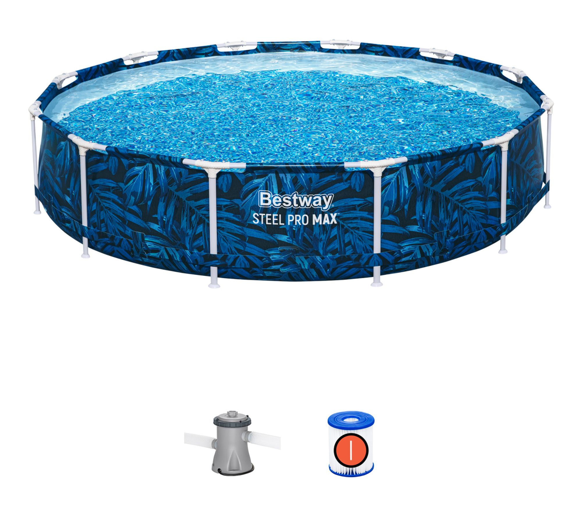 Bestway Steel Pro MAX 12' x 30" Round SwimmingPool Set