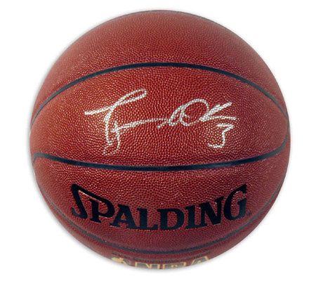 dwyane wade autographed basketball