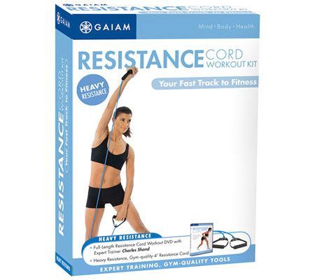 Gaiam resistance cord cheap workout