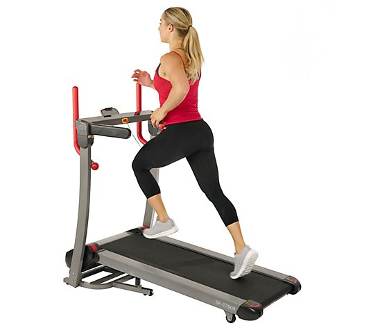 Sunny Health & Fitness Incline Treadmill with Bluetooth