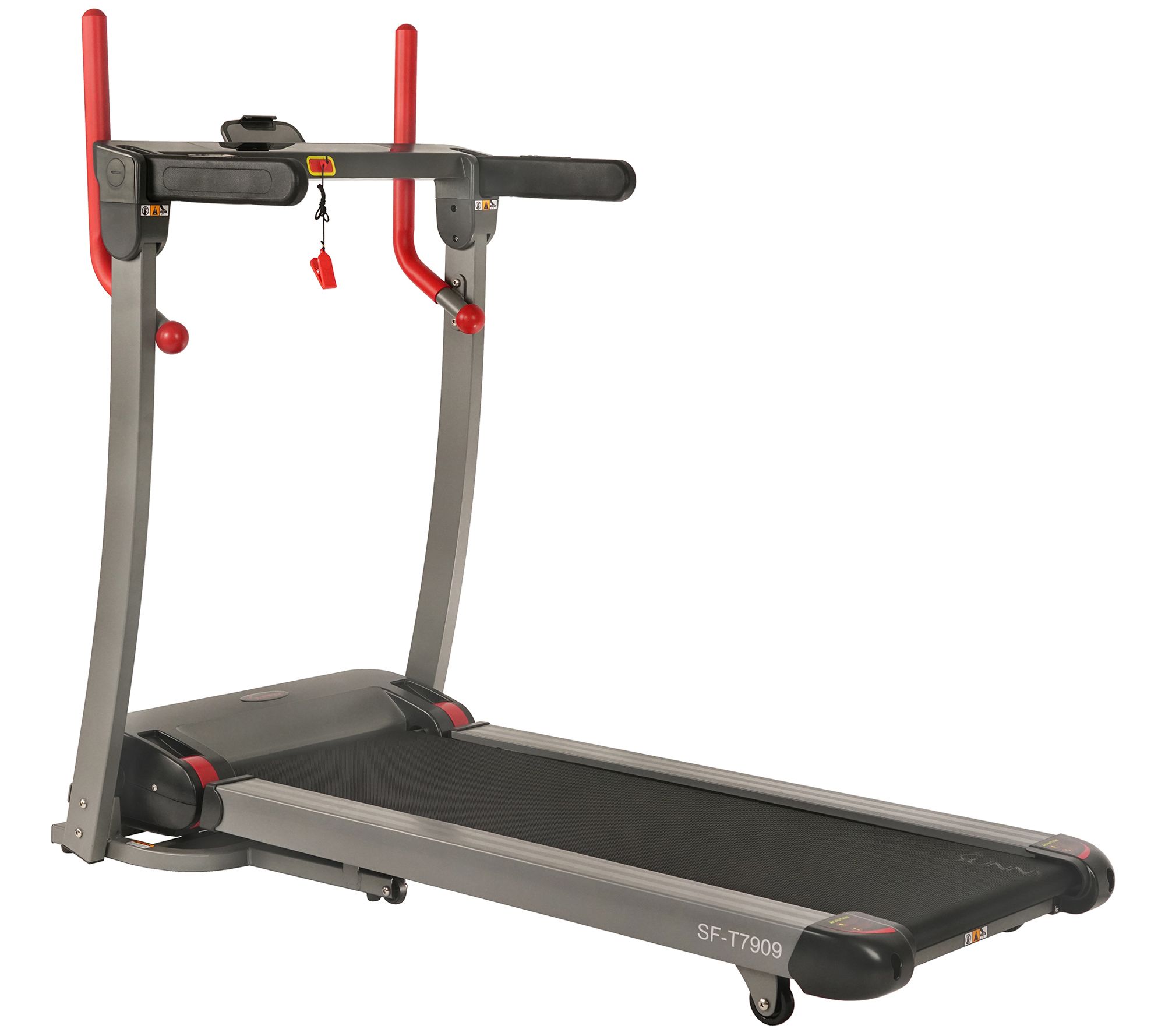 Sunny Health & Fitness Incline Treadmill with Bluetooth - QVC.com