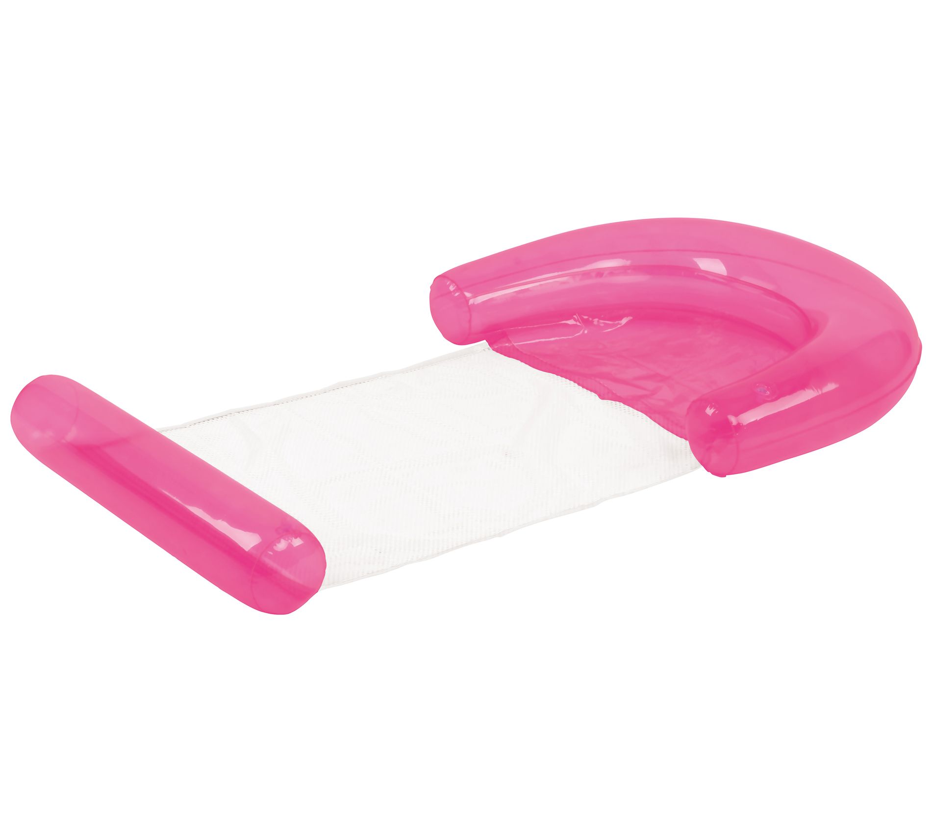 Northlight 54.75" Pink Inflatable Water Hammock Pool Float