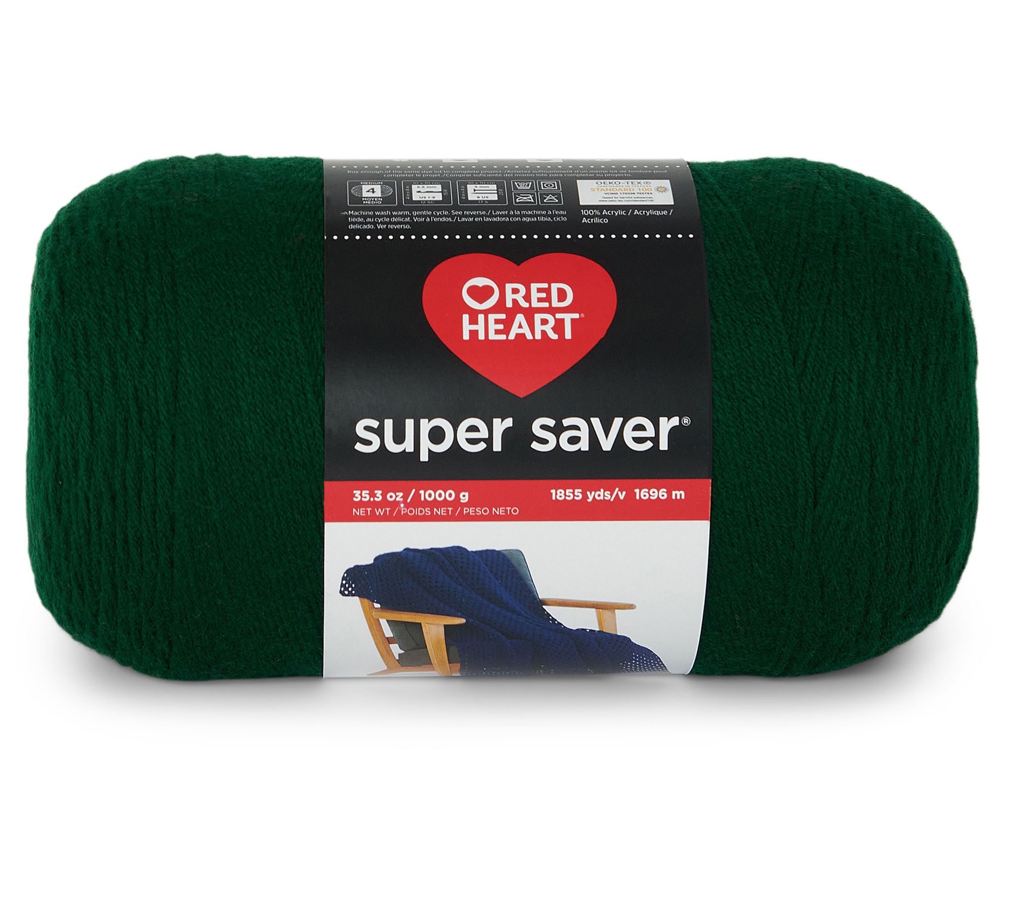 Red Heart Super Saver Yarn - 1000g