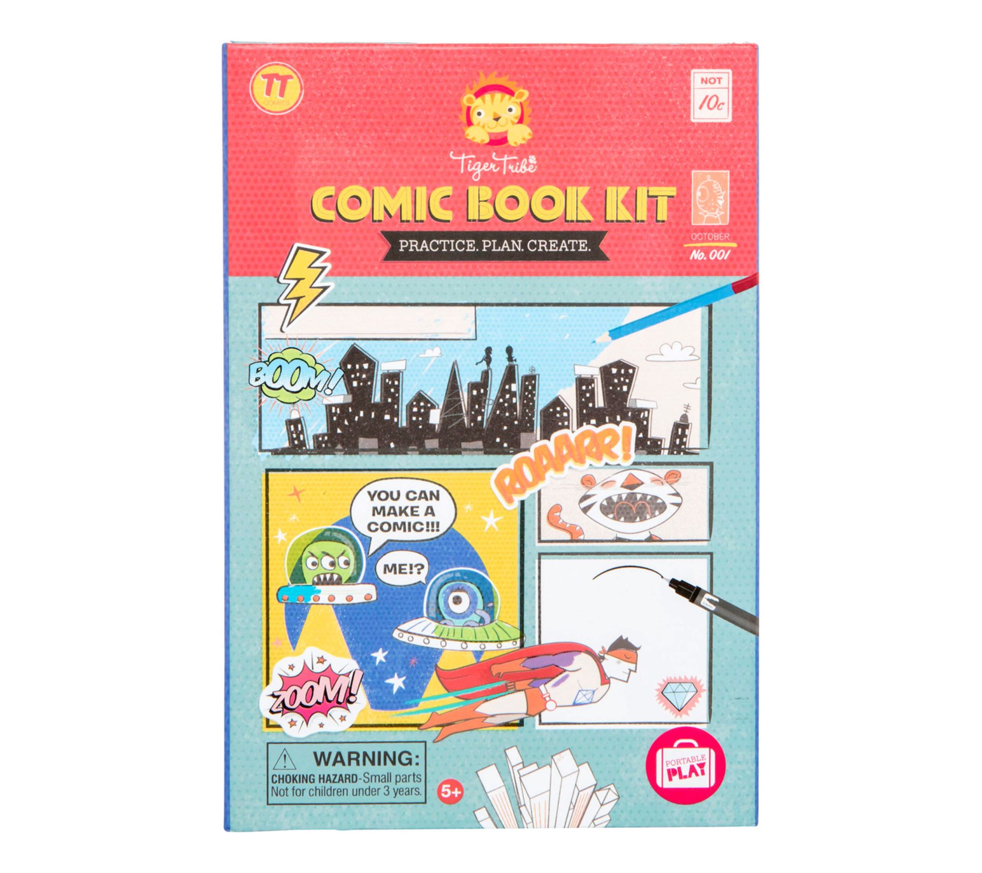 Tiger Tribe Comic Book Practice Plan Create Kit