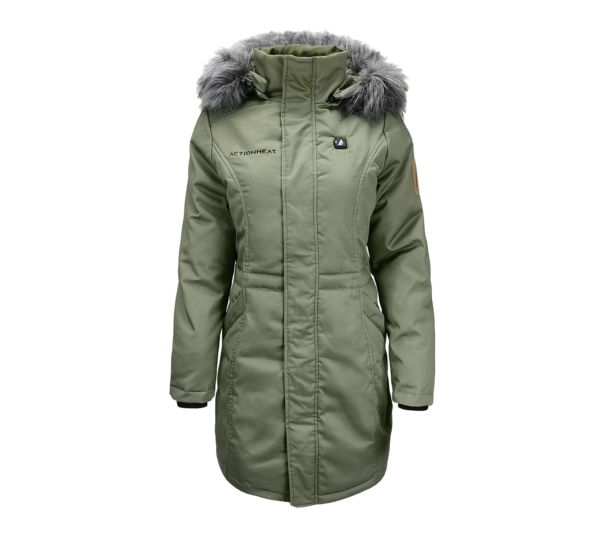 ActionHeat Women's 5V Battery Heated Parka Jackt
