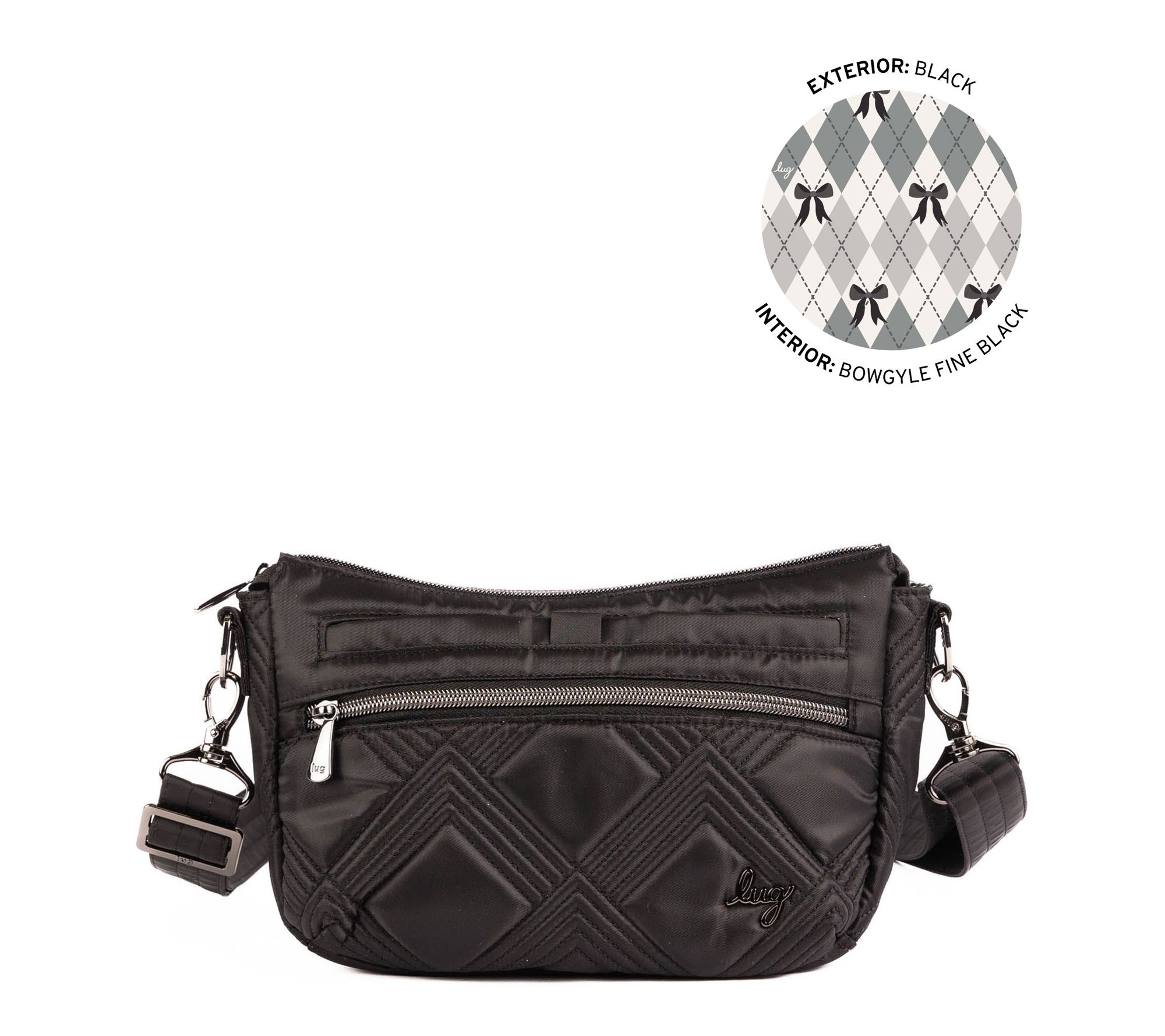 Lug Classic Quilted Convertible Crossbody-Dash