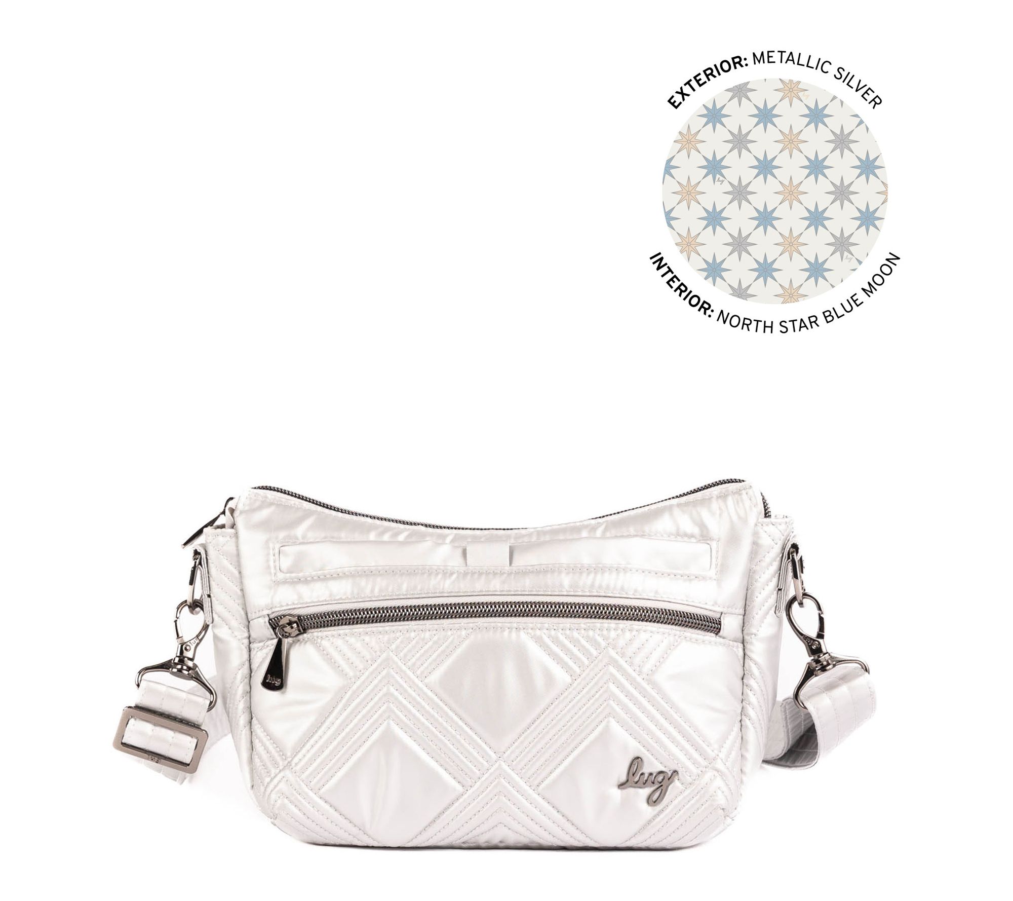 Lug Classic Quilted Convertible Crossbody-Dash