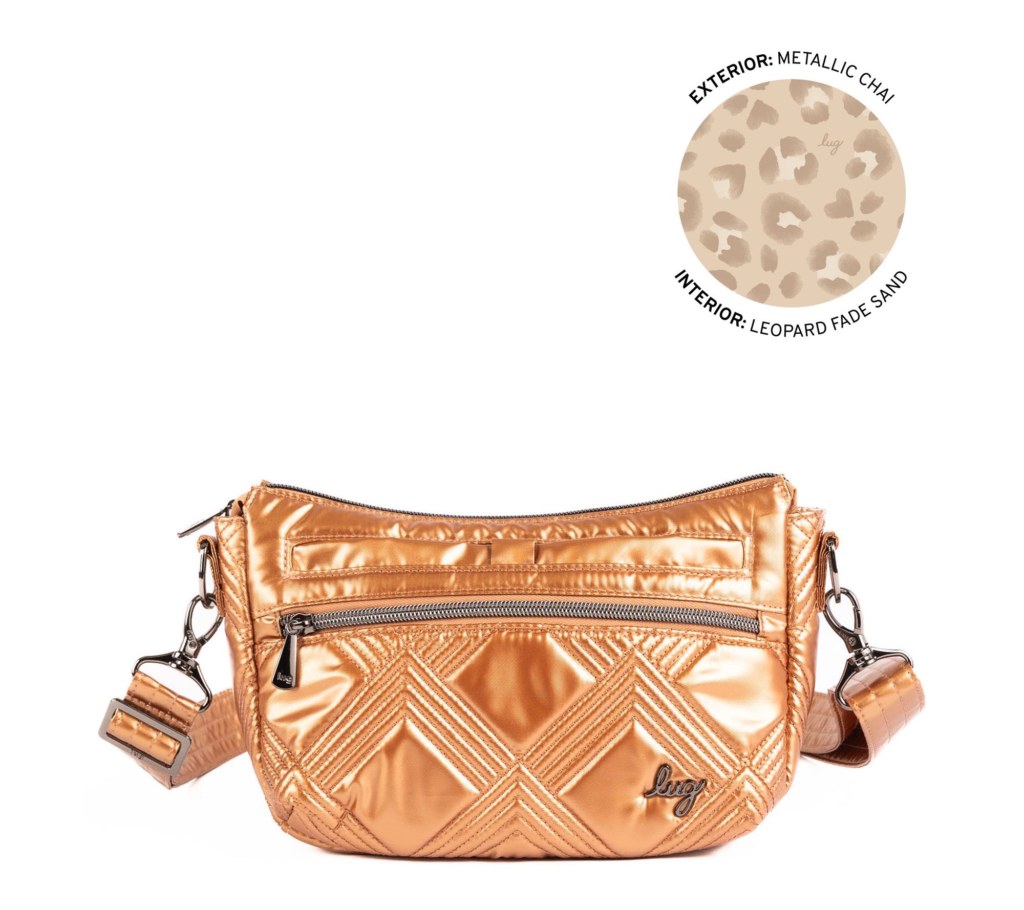 Lug Classic Quilted Convertible Crossbody-Dash