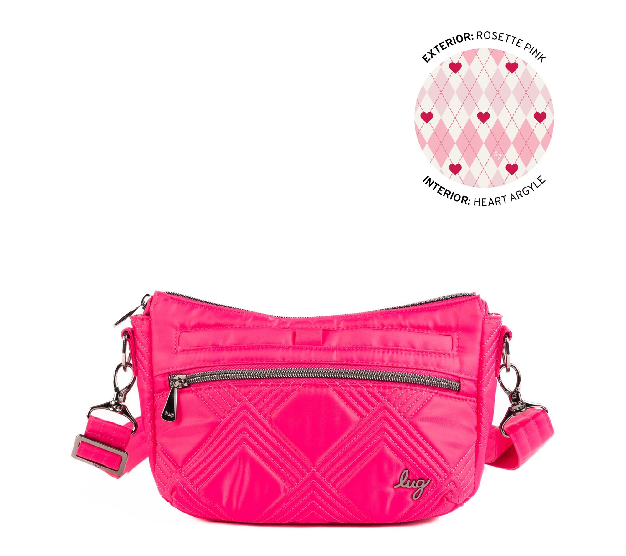 Lug Classic Quilted Convertible Crossbody-Dash