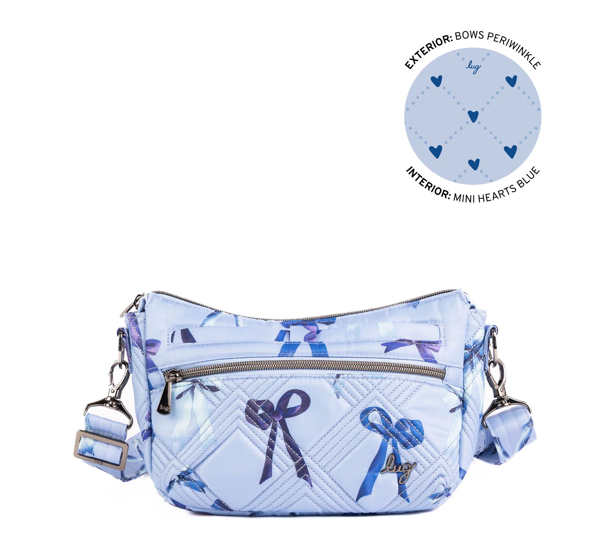 Lug Classic Quilted Convertible Crossbody-Dash