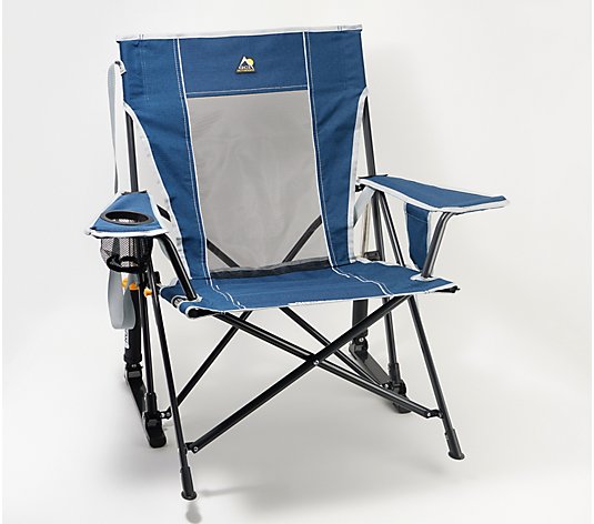 GCI Outdoor Kickback Rocker Portable Rocking Chair & Outdoor Camping Chair 