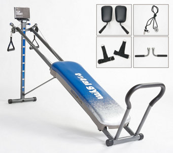 Total Gym Elite Plus with 8 Resistance Levels and Pilates Kit - F13921