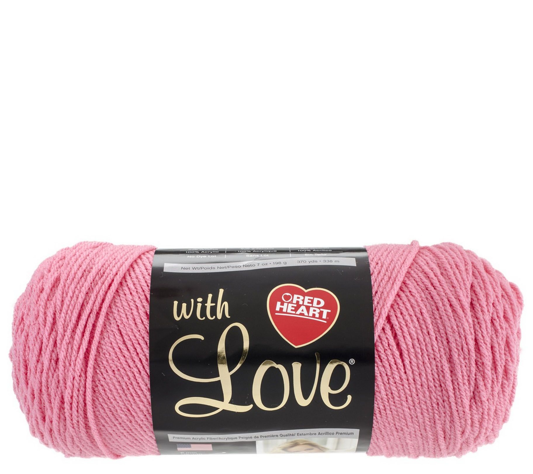 Red Heart Multipack of 6 Bubble Gum With Love Yarn 