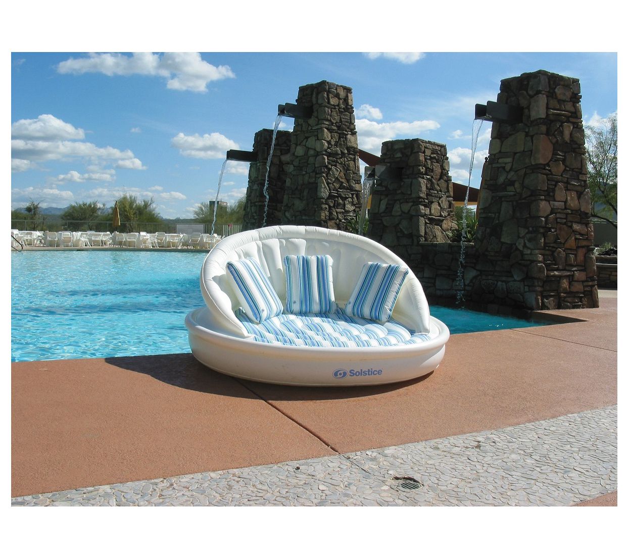 Swim Central 70in Floating Pool Lounge