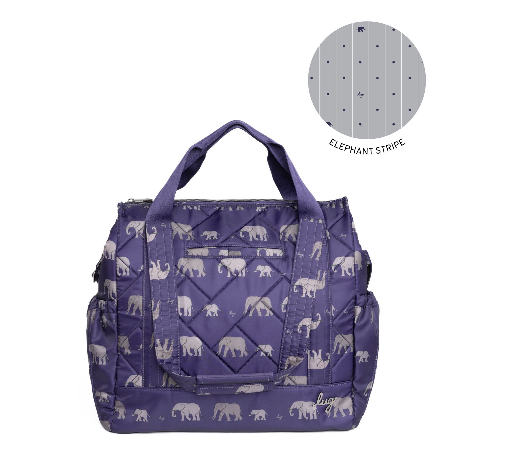 Kerstin Lindquist X Lug Caryall Zip-Top Tote - Yacht